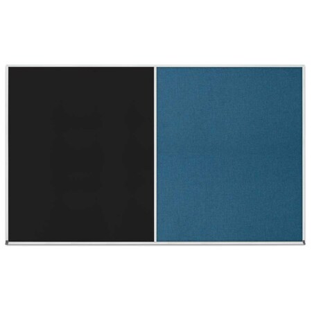 United Visual Products Enclosed Corkboard, 1 Door, 48"x36", 4" Fra UV3402-BRONZE-DRKSPR